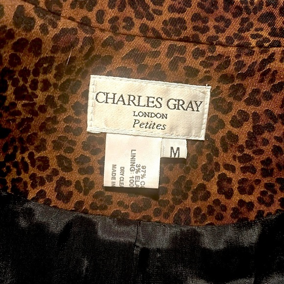 🐆NWOT Charles Grey London Petite Leopard Jacket🐆 - Picture 4 of 10